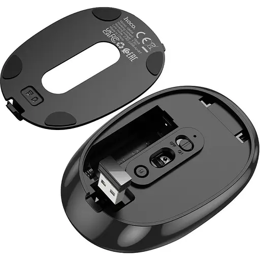 Миша Hoco GM34 Black [136153] - фото 5