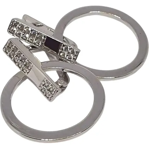 Серебряные серьги трансформеры Dear. 3524.1С