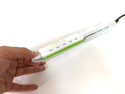 Професійна плойка щипці-гофре для прикореневого об'єму волосся Gemei 2957 велике гофре кераміка - фото 7