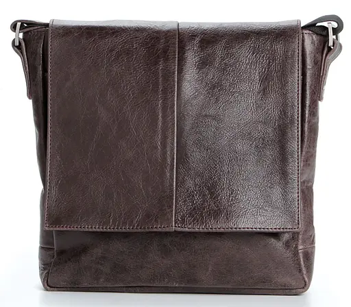 Шкіряна чоловіча сумка SHVIGEL 21х22,5х8 см sum0023496 - фото 2