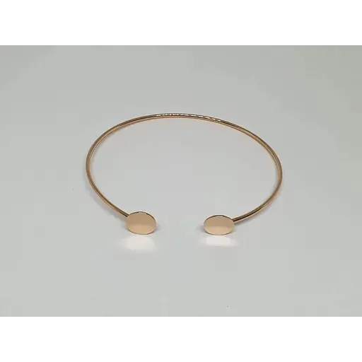 Золотой жесткий браслет Tango . 820213 - фото 2