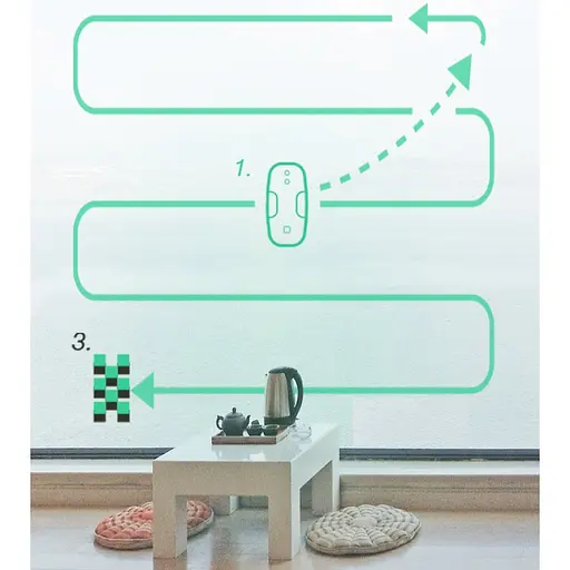 Робот для миття вікон Xiaomi Hutt Window Cleaning Robot DDC55 White (56122) - фото 6