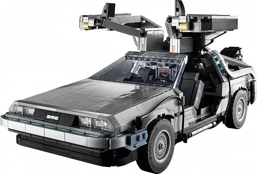 Конструктор Metr+ Back to the Future: Машина Часу ДеЛореан. DeLorean Time Machine на 1872 деталі - фото 4