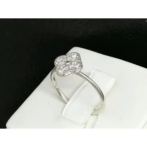 Срібне кільце Імперія золота з фіанітами. КВ1138С 16,5 - фото 3