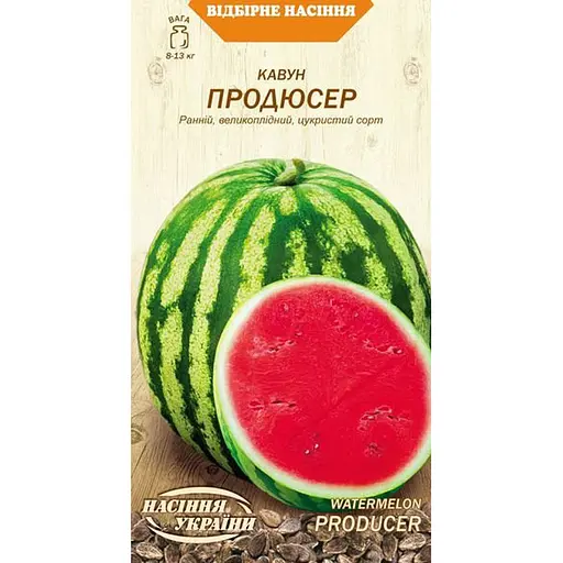 Семена арбуза Семена Украины Продюсер 1 г (577200)