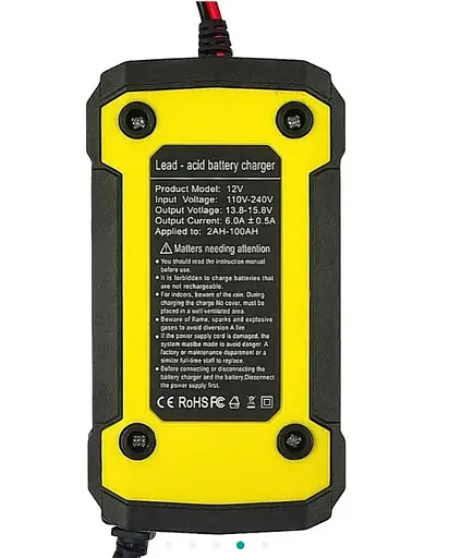 Розумний зарядний пристрій 12 V 6 A для гелевих, кислотних, AGM акумуляторів - фото 3