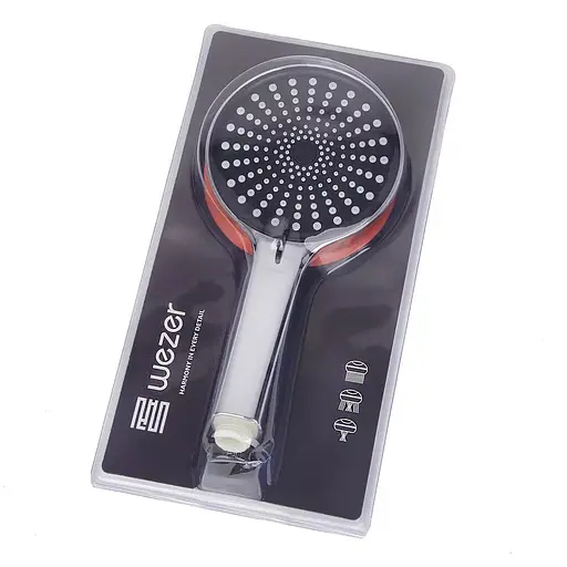 Ручний душ 3 режими, хром Wezer WKY-41, Хром - фото 3