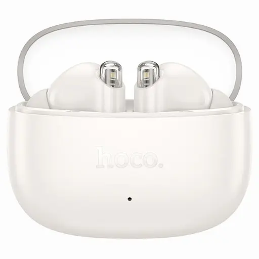 Бездротові TWS навушники Hoco EQ12, вакуумні, BT5.3, 40mAh, 350mAh, 7h, 32h, white - фото 3