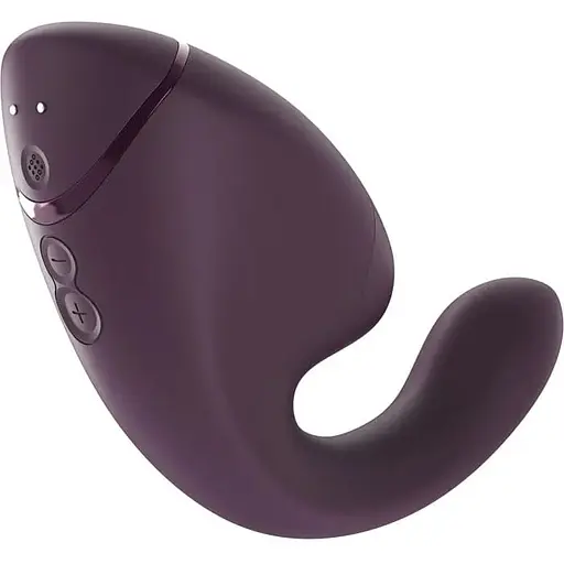 Вібратор кролик Womanizer Next Duo (Dark Purple) - фото 2