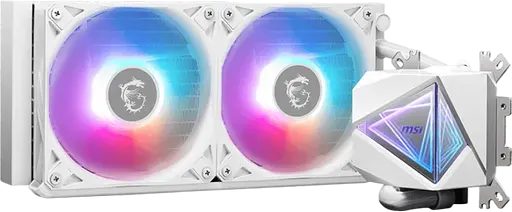 Водяное охлаждение MSI MAG CoreLiquid I240 ARGB White (MAG CORELIQUID I240 WHITE)