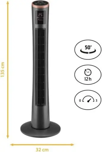 Вентилятор-колонная First FA-5560-5-GR - фото 3