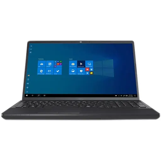 Ноутбук Fujitsu Lifebook A3510 15.6" FHD, процесором i3-1005G1, 8GB 3200 Ghz, 256 GB SSD, unidad DVD та port retea integrate, без sistem de operare, чорний