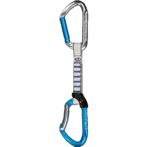 Набір відтяжок Climbing Technology Salto Set NY 12 cm Grey/Blue (1053-2E724EI D0H CTSTP) - фото 2