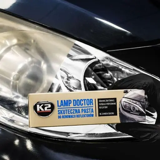 Паста для полировки фар K2 Lamp Doctor 60 мл - фото 3