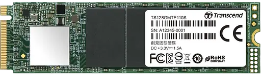 SSD M.2 накопичувач Transcend MTE110 512GB (TS512GMTE110S)