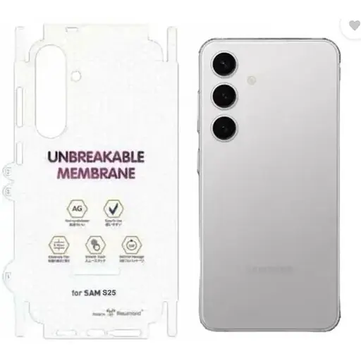 Захисна плівка DK для Samsung Galaxy S25 (S931) | AG Matte Unbreakable Membrane HydroGel 360° (clear)