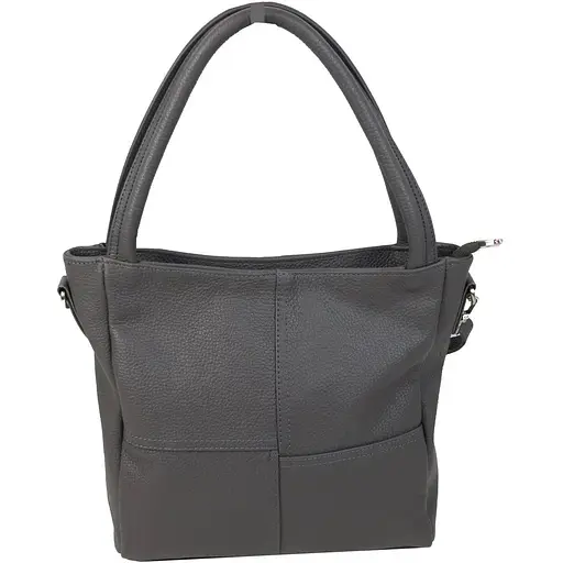 Женская кожаная сумка на двух ручках Borsacomoda 29х28х10 см sum0026801 - фото 1