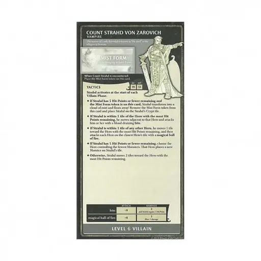 Настільна гра Wizards of the Coast Dungeons & Dragons: Замок Равенлофт (D&D Board: Castle Ravenloft) (англ.) (499893) - фото 12