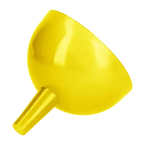 Лейка сливная воронка пластмассовая на банку, Kitchette Желтый 84667 - фото 5