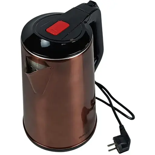 Електрочайник Grunhelm EKS-1927G, 2.3 л 1500 Вт золотий (137521) - фото 3