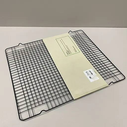 Решітка кондитерська для охолодження, сушіння, глазурування десертів та випічки сітка для гриля 43х37х1.2 см, Kitchen Master 87195 - фото 7