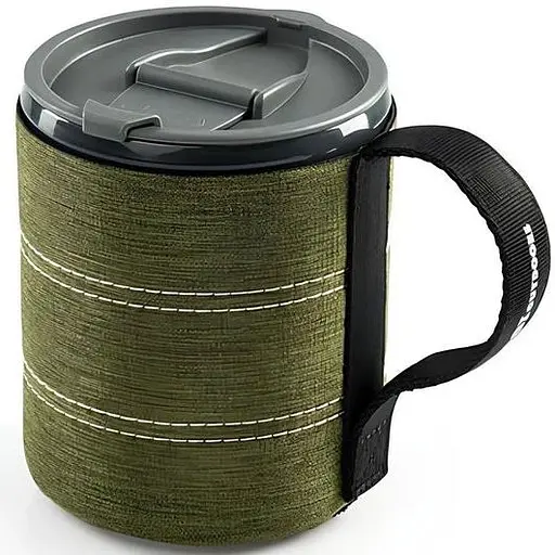 Кружка GSI Outdoors с неопреновой защитой Infinity Backpacker Mug Зеленый (1099-75283)