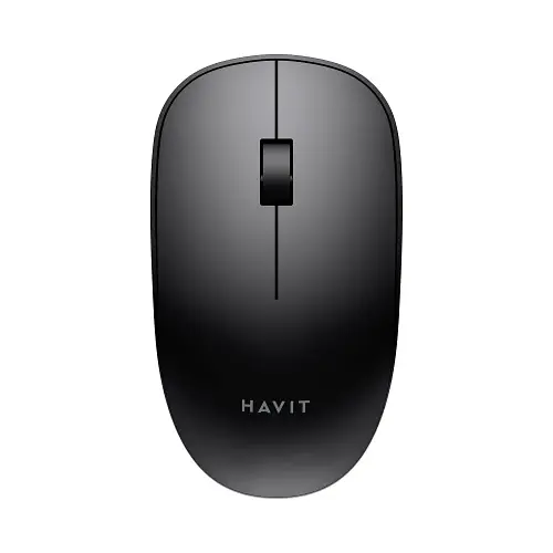 Миша бездротова Havit MS358GT, Black, USB 2.4GHz, оптична, 1200 dpi, 3 кнопки, до 10 м, 1xAA (HV-MS358GT) - фото 3