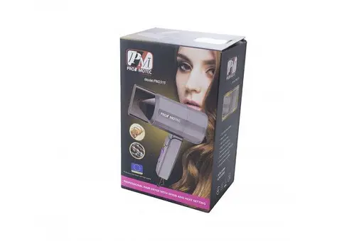 Маленький дорожній складний міні фен Promotec PM-2315 для сушіння укладання волосся компактний електрофен - фото 5