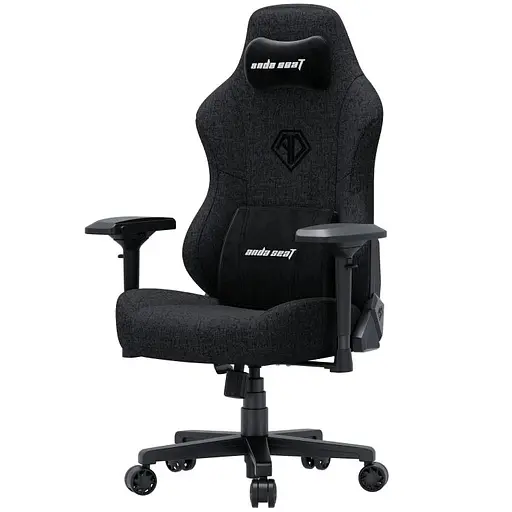 Крісло ігрове Anda Seat Phantom 3 Pro Size L Dark Gray Linen Fabric (AD18YC-06-GB-F) - фото 2
