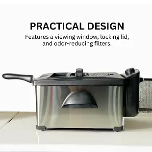 Фритюрница Eisenbach Professional HW-1831 2000 Вт 3 л  - фото 4