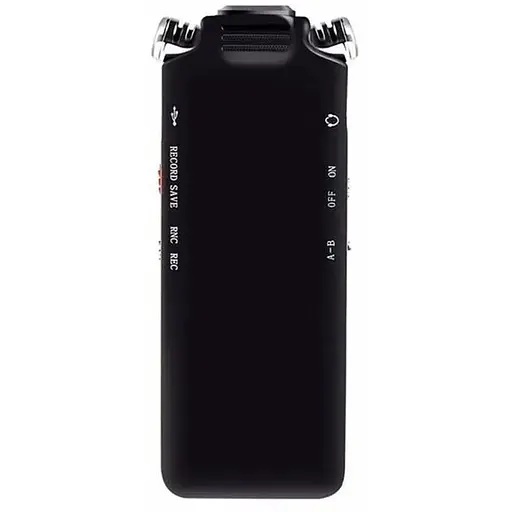 Диктофон Sttwunake V59 цифровой с таймером для записи голоса стерео 8 Гб черный - фото 3