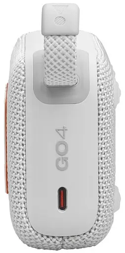 Портативная акустика JBL Go 4 White (JBLGO4WHT) - фото 5