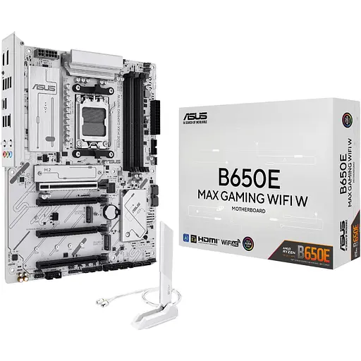 Материнская плата Asus B650E MAX Gaming WIFI White (90MB1M00-M0EAY0) [147079] - фото 1