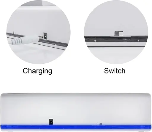 Аккумуляторная батарея для пульта дистанционного управления Wii TechKen 4 Pack, 4 батареи емкостью 2800 мАч - фото 3