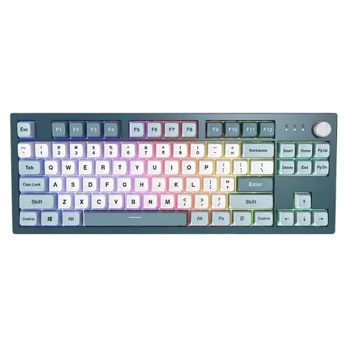 Клавиатура Montech MKey TKL Freedom Red Switch RGB Blue (MK87FR)