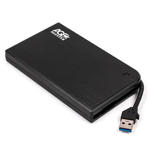Зовнішня кишеня Agestar для HDD 2.5" USB3.0 (3UB 2A14 Black) - фото 1