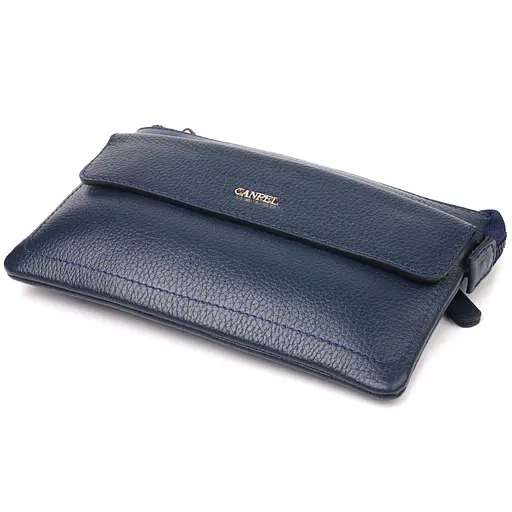 Клатч кожаный мужской Canpellini 21,5х13,5х1 см sum0022424 - фото 3