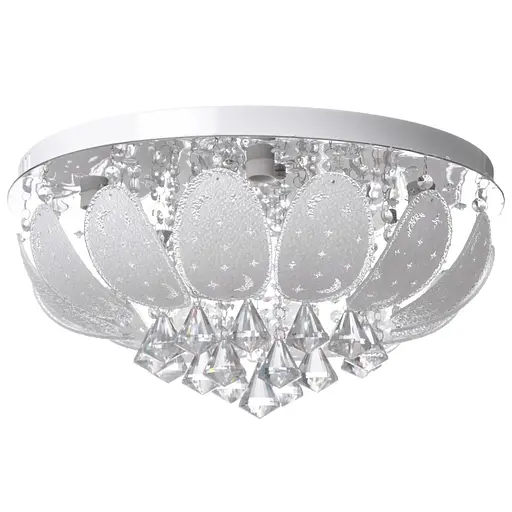 Люстра Brille торт стельова з пультом LED E14 60W RGB WH (BCL-649S/5)