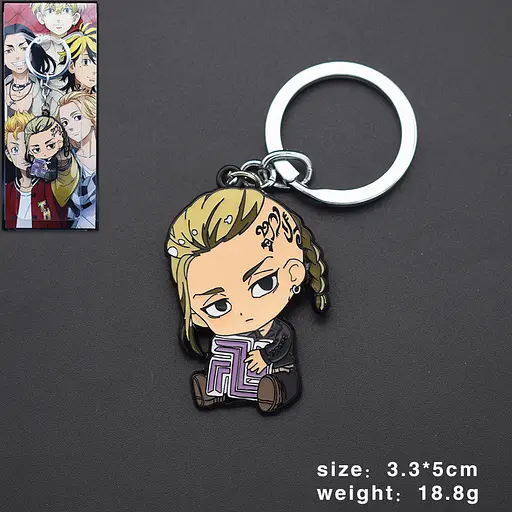 Брелок Tokyo Revengers Draken Токійські месники Дракен TR 22.10 - фото 5