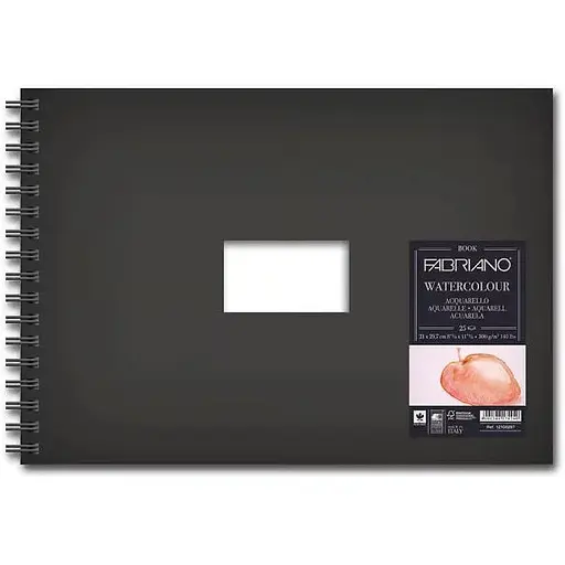 Альбом для акварели Watercolour Book А4 (21х29,7см) 200г/м2 30л. Fabriano