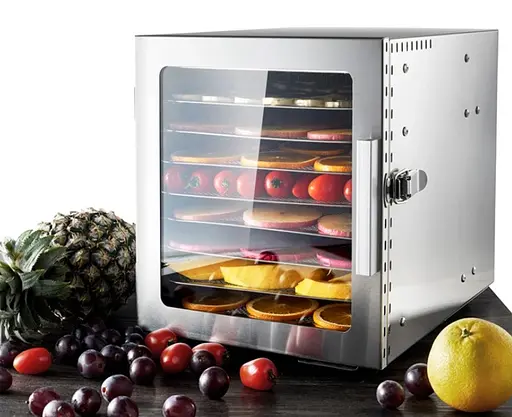 Дегідратор сушарка Food Dehydrator LT-08 для овочів фруктів м'яса грибів 8 лотків 500Вт - фото 4