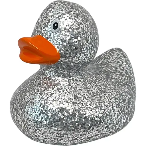 Утка FunnyDucks Disco Silver (1345) - фото 2