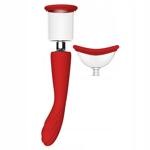 Вібратор Dreamtoys Georgia 29.3 см червоний - фото 2