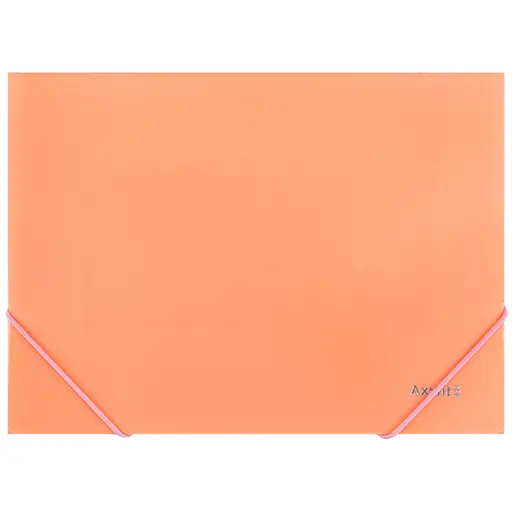 Папка на гумках Axent Pastelini А5+ персикова (1514-42/1-A)