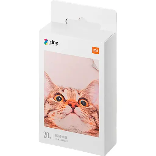 Папір для фотопринтера Xiaomi Mi Pocket Print Instant Photo Paper 5x7.6см 287/20 (TEJ4019GL) [88133]