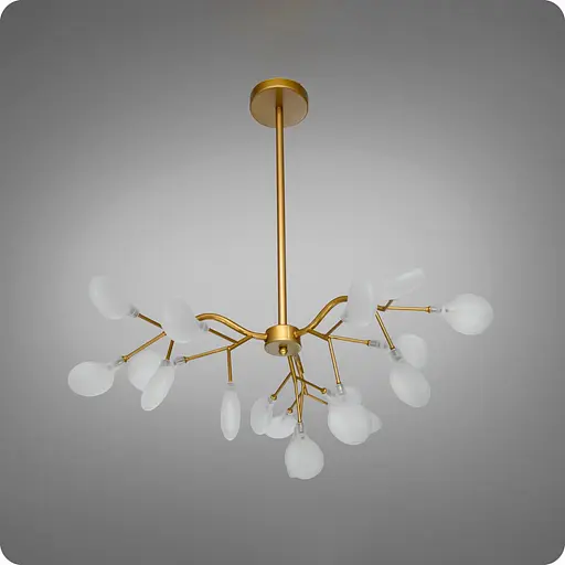 Люстра підвісна 517 Dlight на 18 ламп Золото Сатін (01943) - фото 2