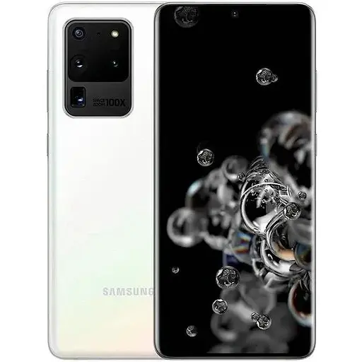 Смартфон Samsung Galaxy S20 Ultra 5G G988N 12/256Gb (1sim) (Snapdragon) Cloud White