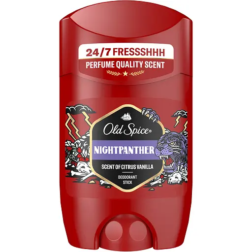 Дезодорант Old Spice Night Panther Scent of citrus vanilla твердий 50 мл