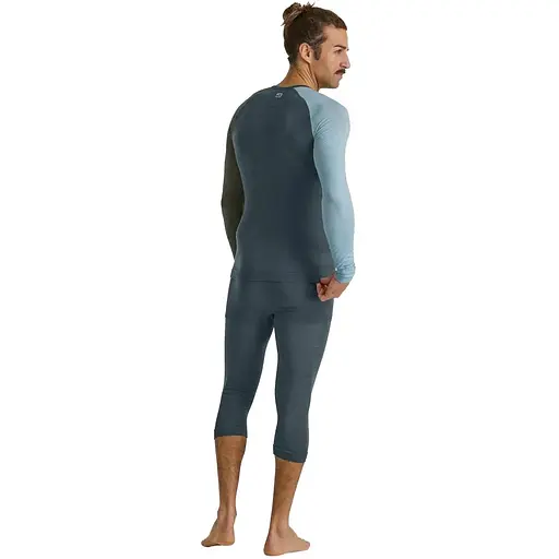 Термокофта Ortovox 120 Comp Light Long Sleeve M S Синій/Сірий (1054-025.001.1165) - фото 5
