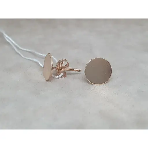 Золоті сережки-пуссети Tango. 580104 - фото 3